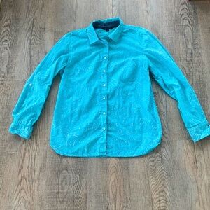 Tommy Hilfiger womens button down shirt Women’s Large L. Classic fit